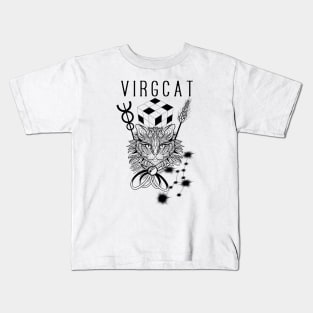 Zodiacat - a zodiac cattery: virgo Edit Kids T-Shirt